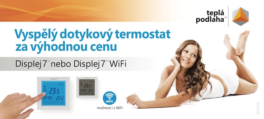 Dotykový termostat Displej 7™